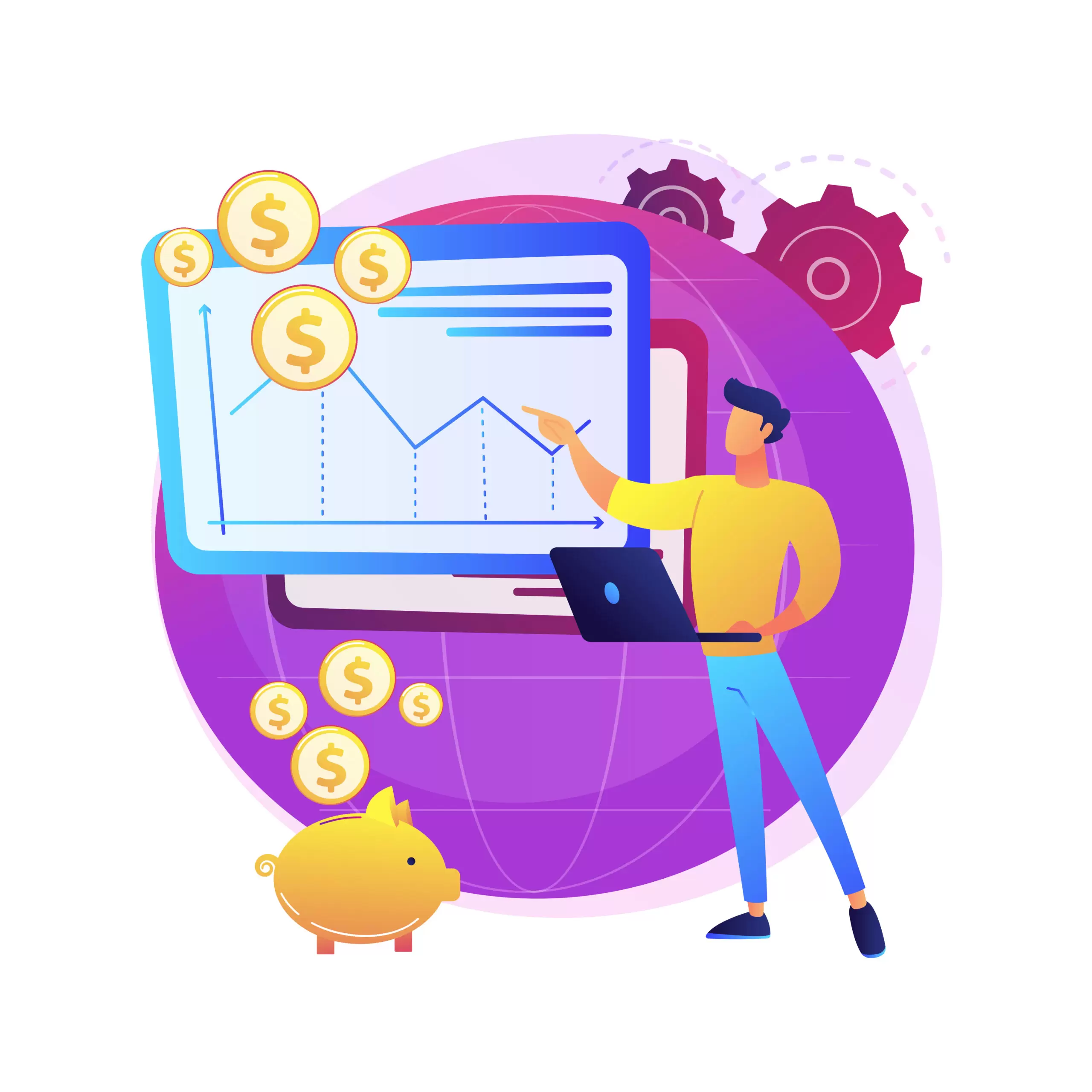 Equipe trabalhando em uma operação profissional de e-commerce